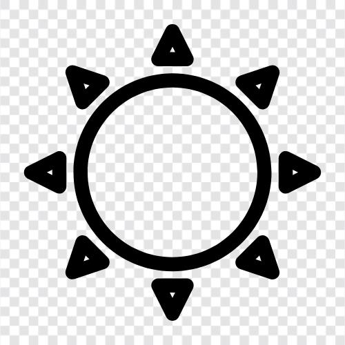 radiation, solar, sunbeam, solar eclipse icon svg