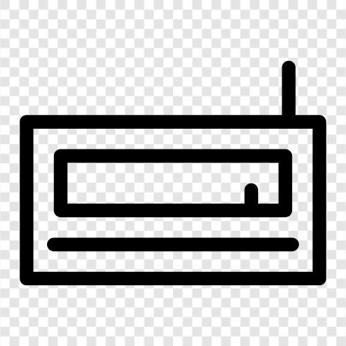 Radio Shack, Radio Shack AM, FM stereo, short icon svg