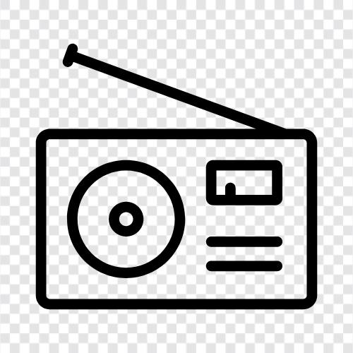 Radio Station, Radio Programs, Radio Broadcasters, Radio Stations icon svg