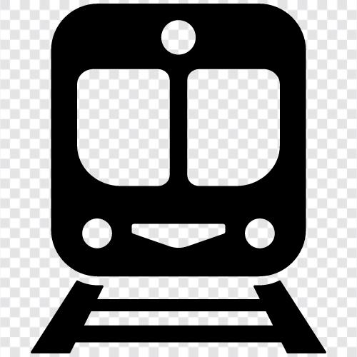 demiryolu, lokomotif, tren istasyonu, tren yolculuğu ikon svg