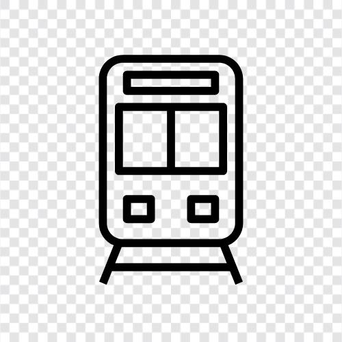 Railway, Subway, Station, Journey icon svg