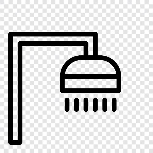 rain, steam, shampoo, bath icon svg