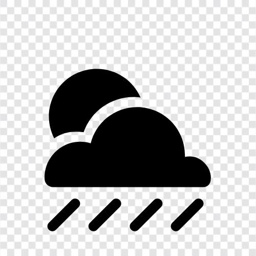 Rain Day, Cloudy Day, Heavy Rain, Drizzle icon svg