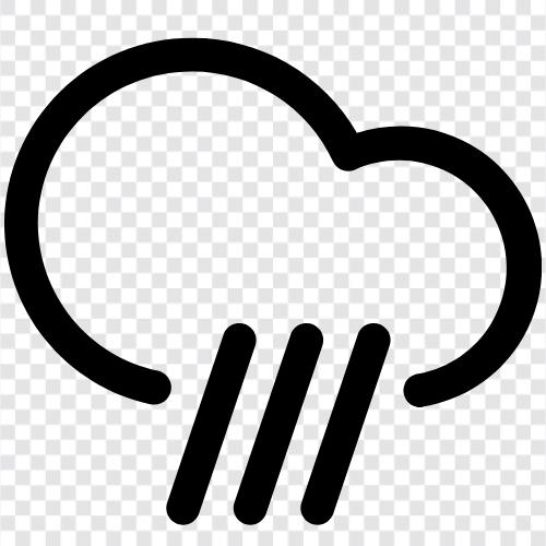 Yağmur damlaları, Gökkuşağı, Gökkuşağı rüzgarı, Yağmur rüzgarı ikon svg