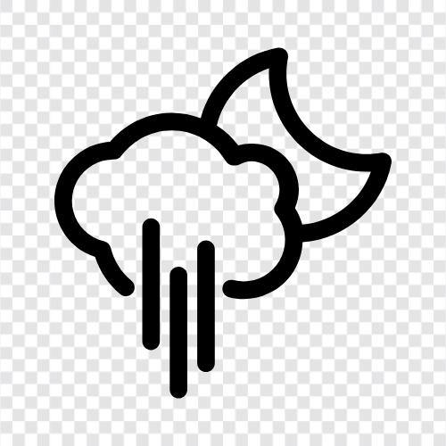 Rain, Darkness, Sadness, Emptiness icon svg