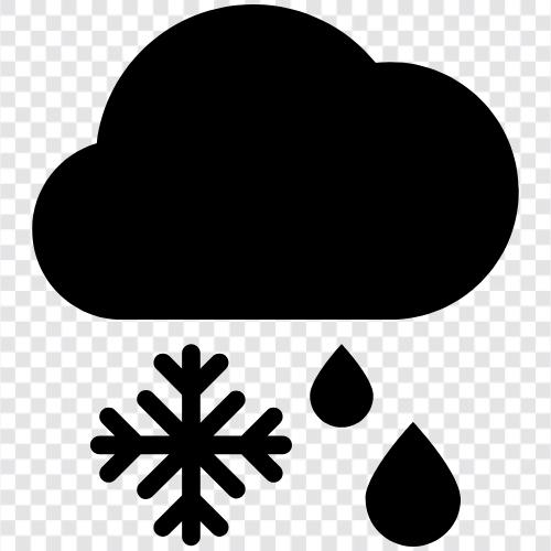 rain, snow, rainfall, precipitation icon svg