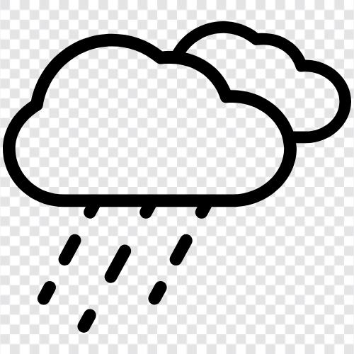 Rain, Skies, Weather, Environment icon svg