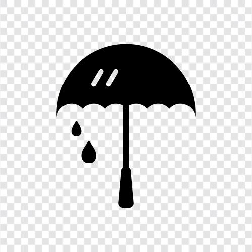 rain, protection, shield, raincoat Значок svg