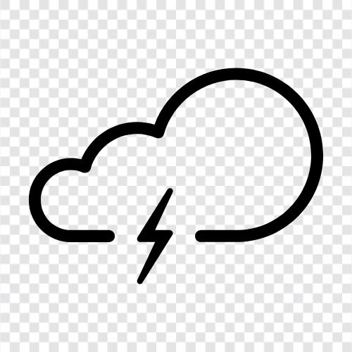 Regen, Tornado, Unwetter, Wetter symbol