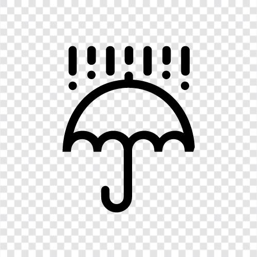 Regenbögen, Niederschläge, Gewitter, Luftfeuchtigkeit symbol