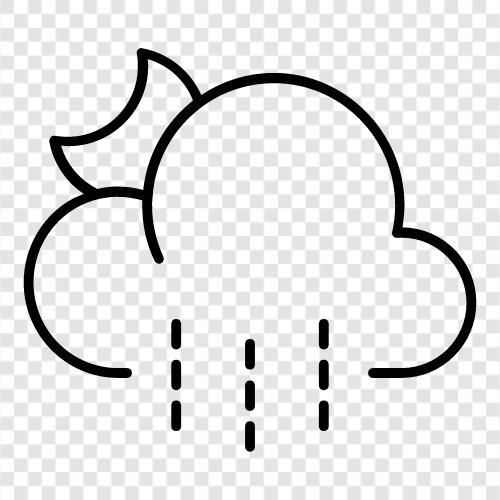 rainbows, thunderstorms, weather, precipitation icon svg