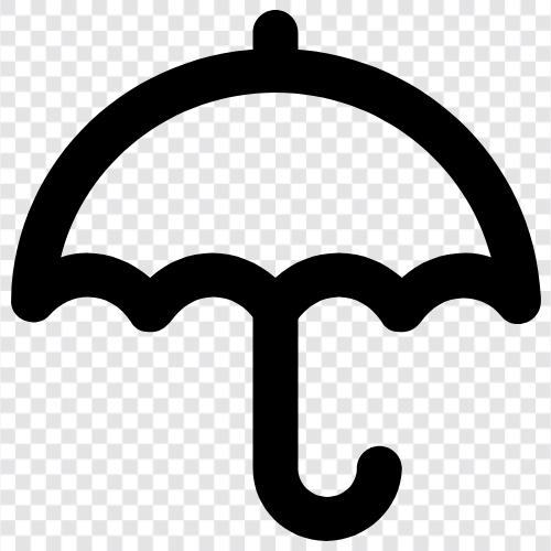 Regenmantel, Regenschutz, Regenmantel für Frauen, Regenschirm symbol