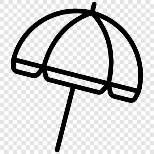 yağmurluk, yağmur, koruma, Umbrella ikon svg