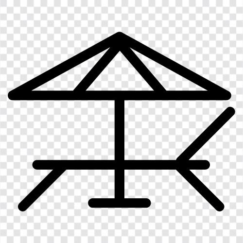 Regenmantel, Regenponcho, Sturmschutz, Regenschirm symbol