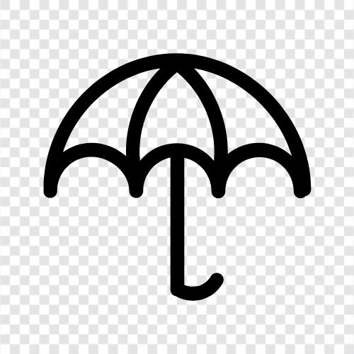 Regenmantel, Unterschlupf, Schutz, Windjacke symbol