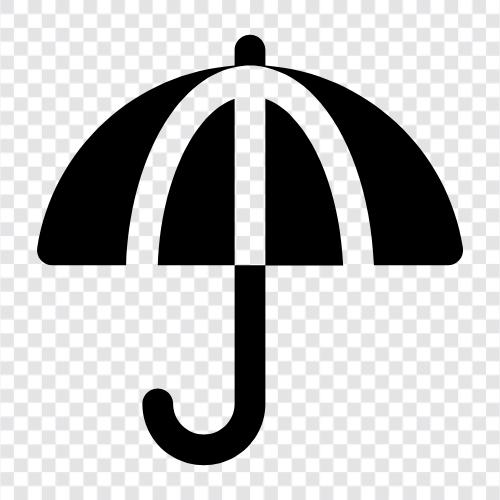 yağmurluk, koruma, terlik, Umbrella ikon svg