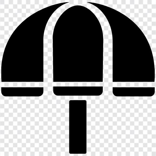 Regenmantel, Schutz, Abdeckung, Regenschirm symbol