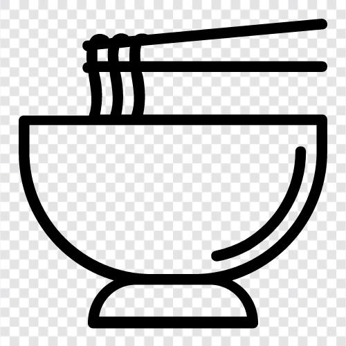 Ramen, SesamNudeln, SobaNudeln, Nudeln symbol