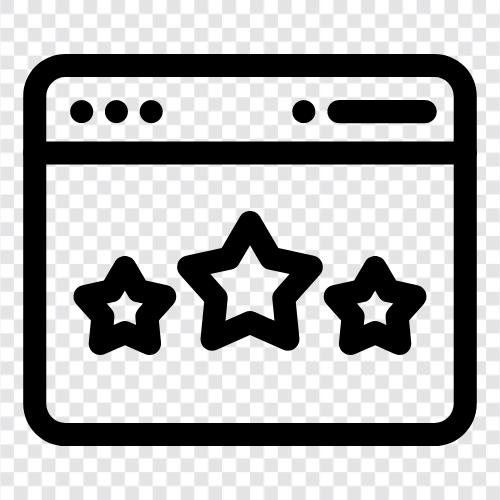 rating stars, star ratings, ratings, how icon svg