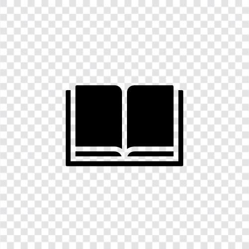 read, novel, story, fiction icon svg