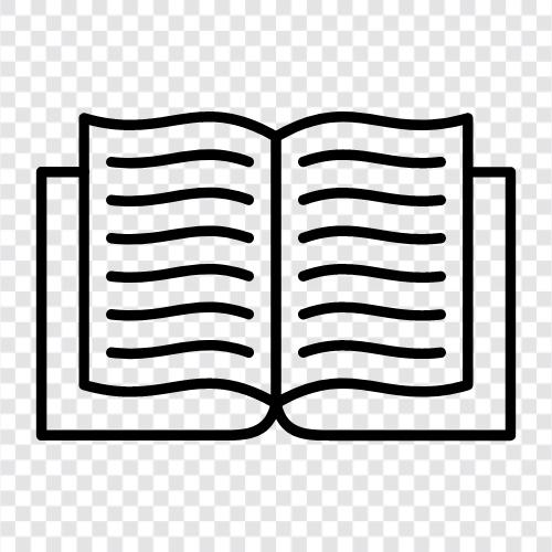 read, read online, ebook, fiction icon svg