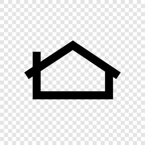 gayrimenkul, evler, mortgages, mülkiyetler ikon svg