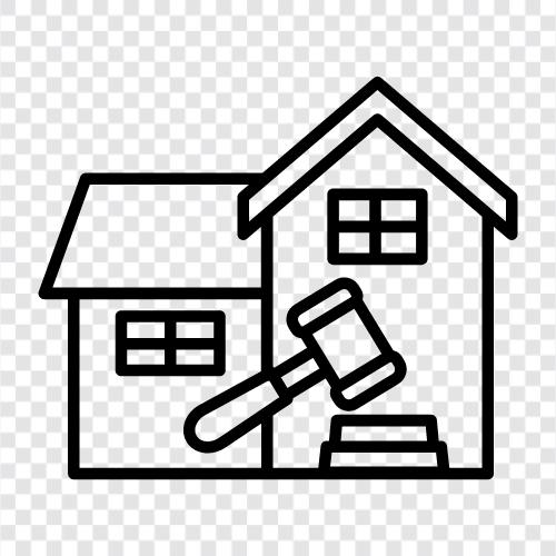 Immobilienrechtler symbol