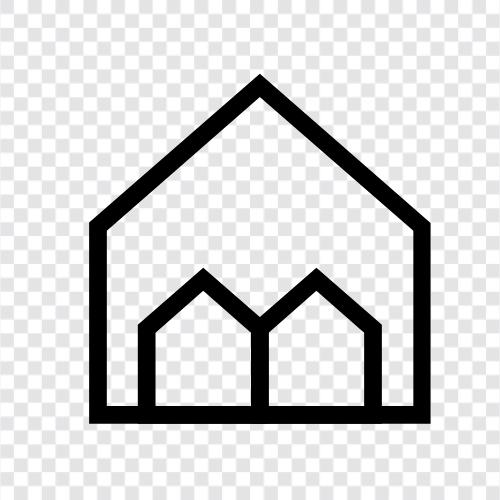 real estate, home, property, rental icon svg