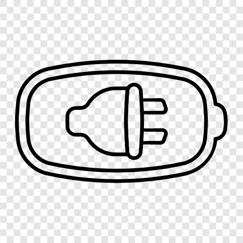 rechargeable battery, AAA, plug battery icon svg
