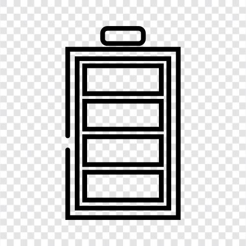 wiederaufladbar, tragbar, solar, Windbatterie symbol