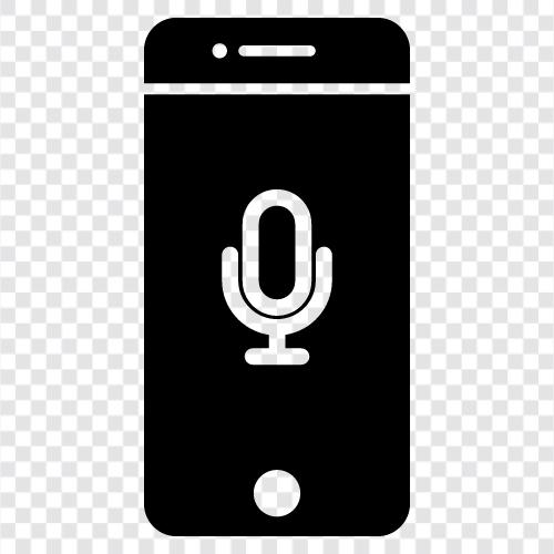 Record Phone, Record Phone App, Record Video, Record Audio icon svg