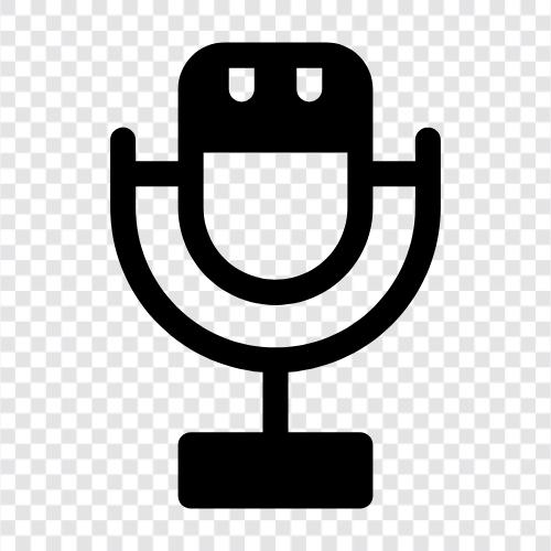 Recording, Audio, Devices, Microphone icon svg