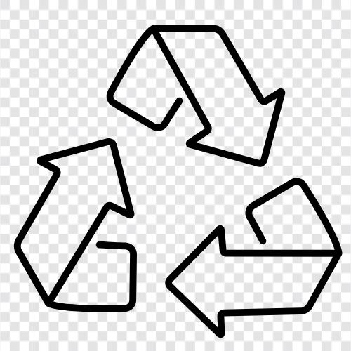 Recycling, Müll, Kompostierung, Abfall symbol