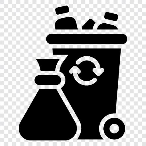 recycling, waste, garbage, recycling center icon svg