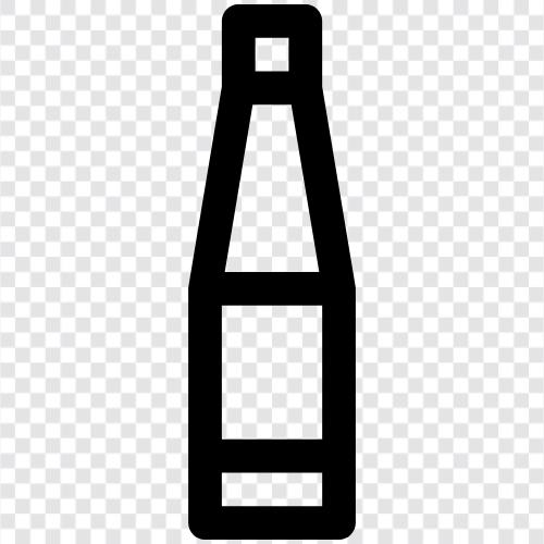 Recycling, Flasche, PET, HDPE symbol