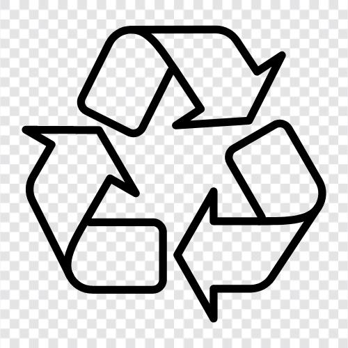 recycling materials, recycling programs, recycling services, recycling tips icon svg