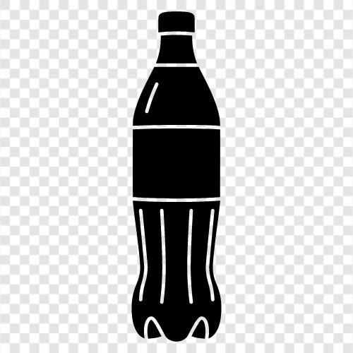 recycling, plastic, bottle, beverage icon svg