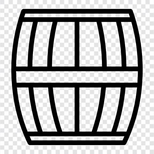 red wine, white wine, oak wine, barrel wine icon svg