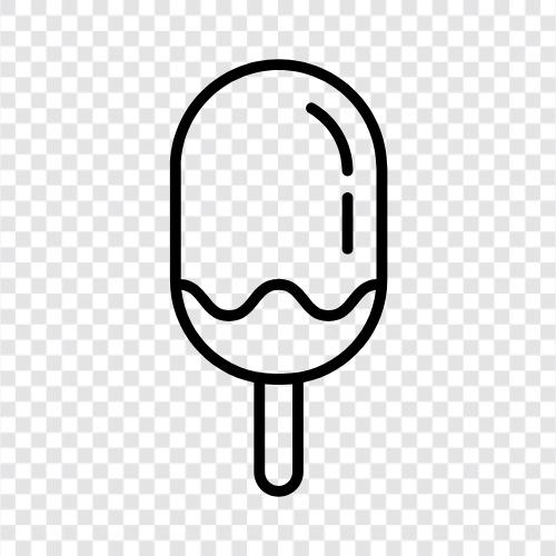 Refreshing, Cool, Dry ice, Popsicle icon svg