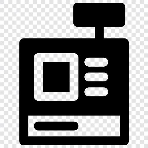 register, register machine, cash register software, sales register icon svg