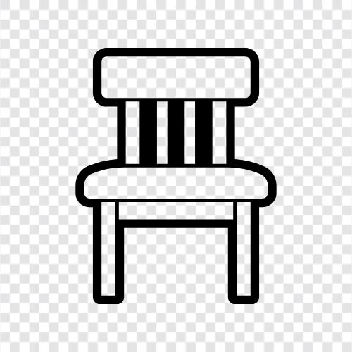 Relaxing, Seating, Furniture, Ottoman icon svg