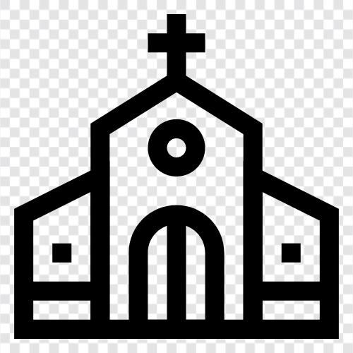 Religion, Gottesdienste, Glaubensansichten, Gemeinde symbol