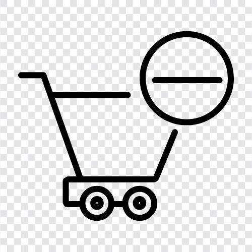 Remove from Cart icon svg