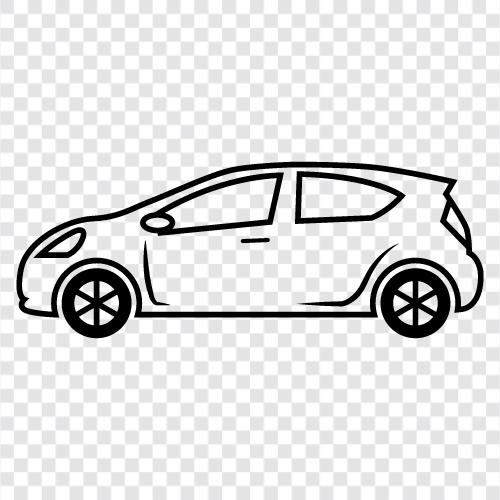 rental, new, used, cars icon svg