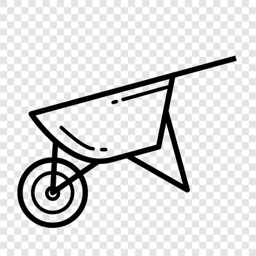 Repair, Wheel, Barrow, Cart icon svg