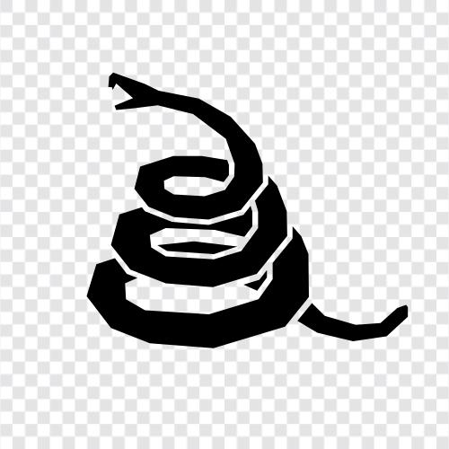 peptilien, slither, kriechen, slithery symbol