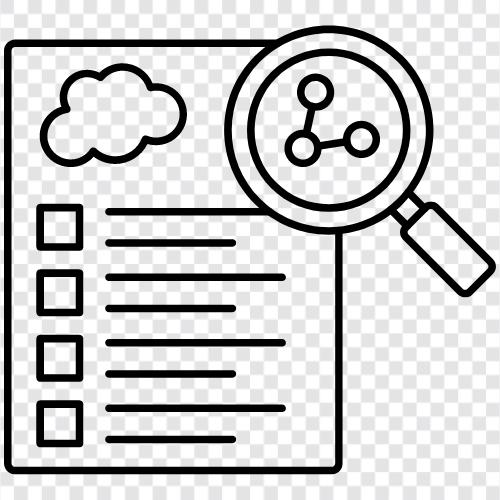 research, report, writing, research paper icon svg