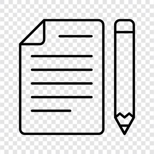 Research, Writing, Editing, Formatting icon svg