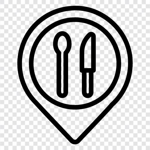 RestaurantAdressen, RestaurantStandorte, RestaurantKarte, RestaurantLocator symbol