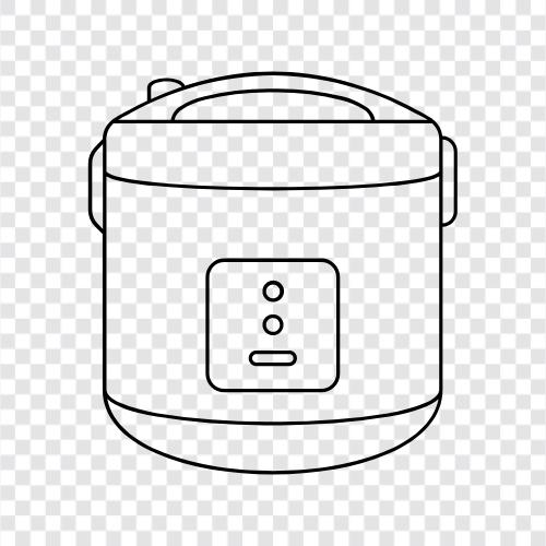 Rice Cooker Accessories, Rice Cooker Cleaning, Rice Cooker Manual, Rice Cooker icon svg